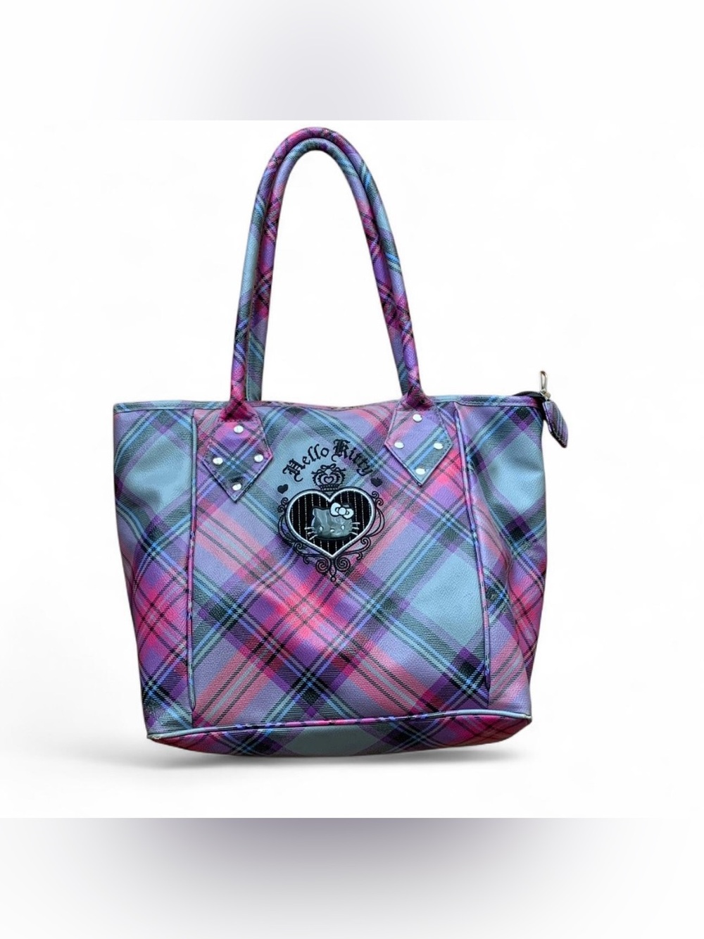 hello kitty sanrio 2008 plaid bag